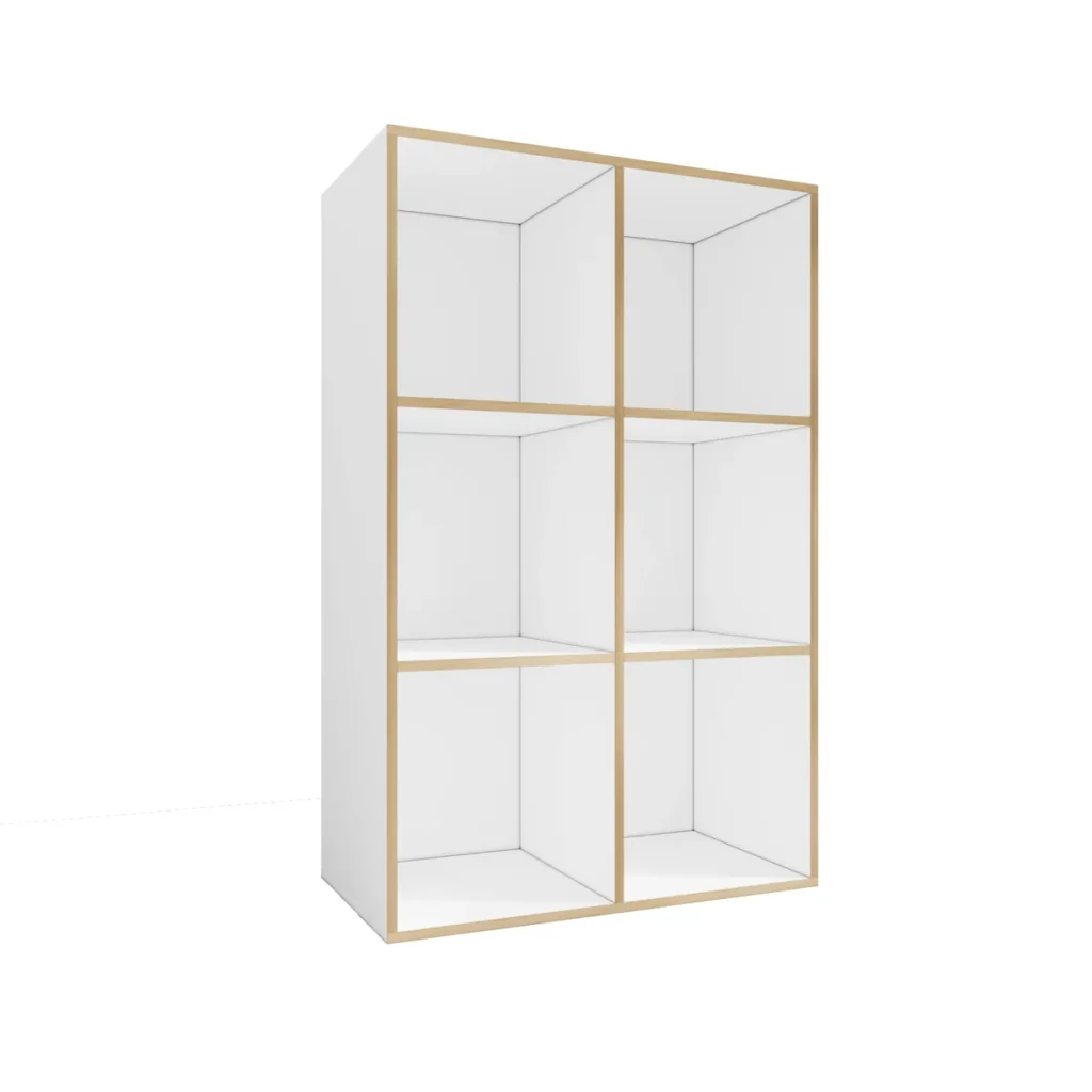 6 Cube Bookshelf